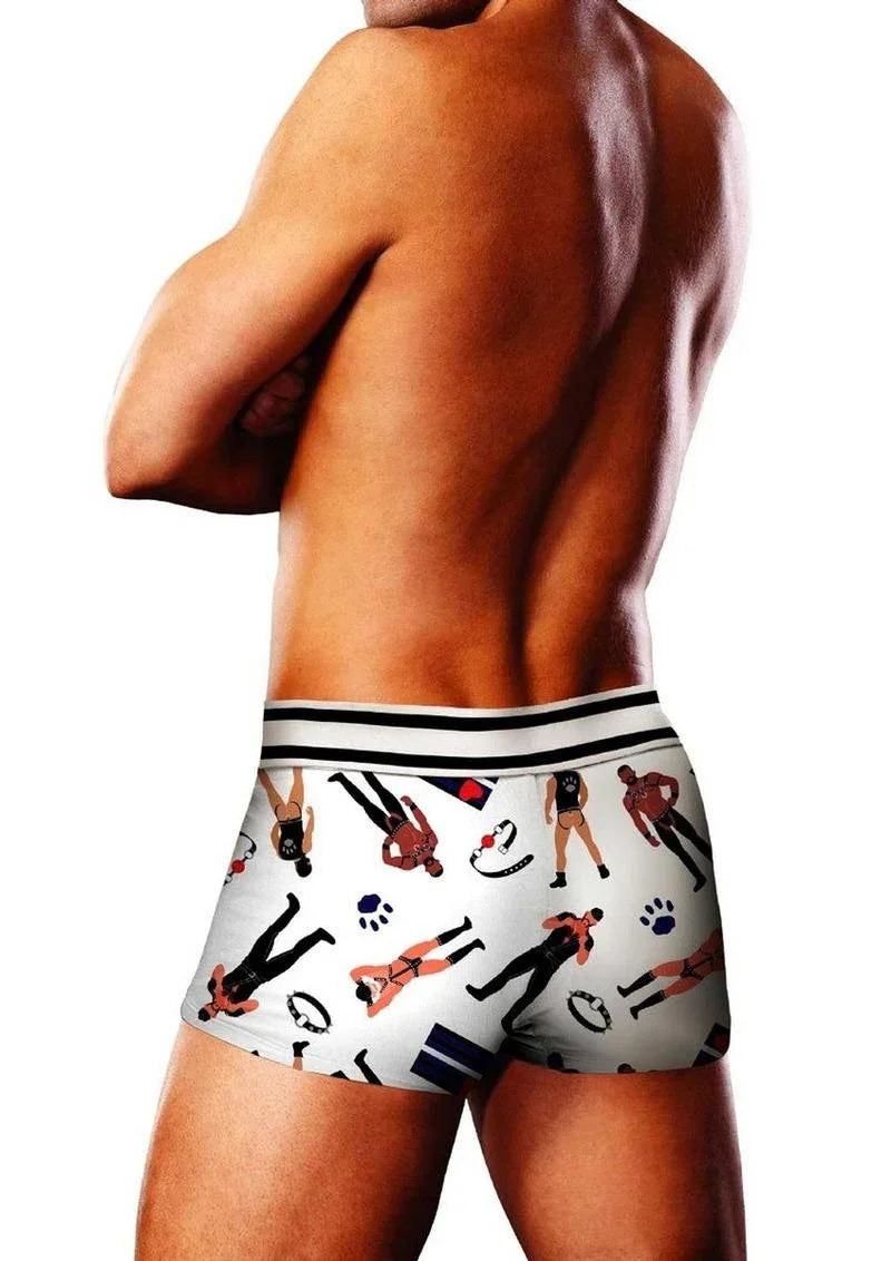 Prowler Leather Pride Trunk - White/Black