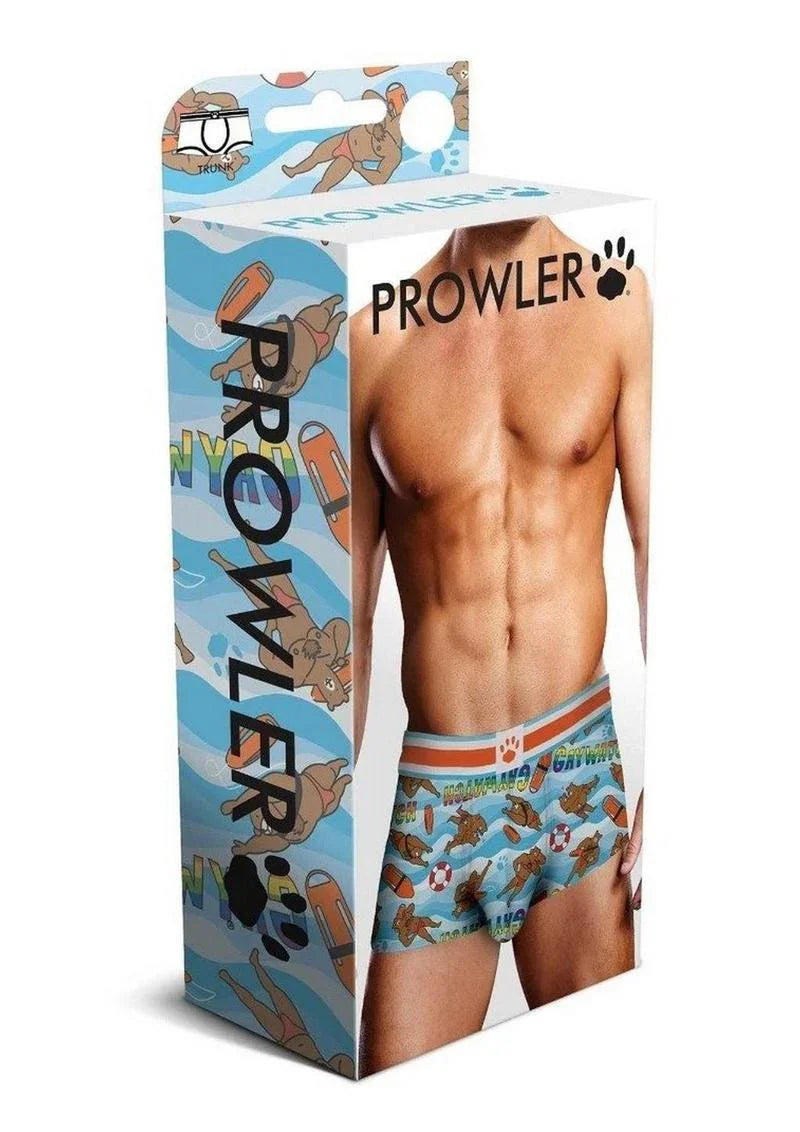 Prowler Gaywatch Bears Trunk - Blue/Orange