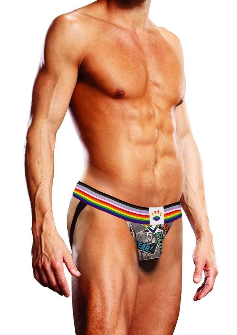 Prowler Comic Book Jock - Gray/Multicolor