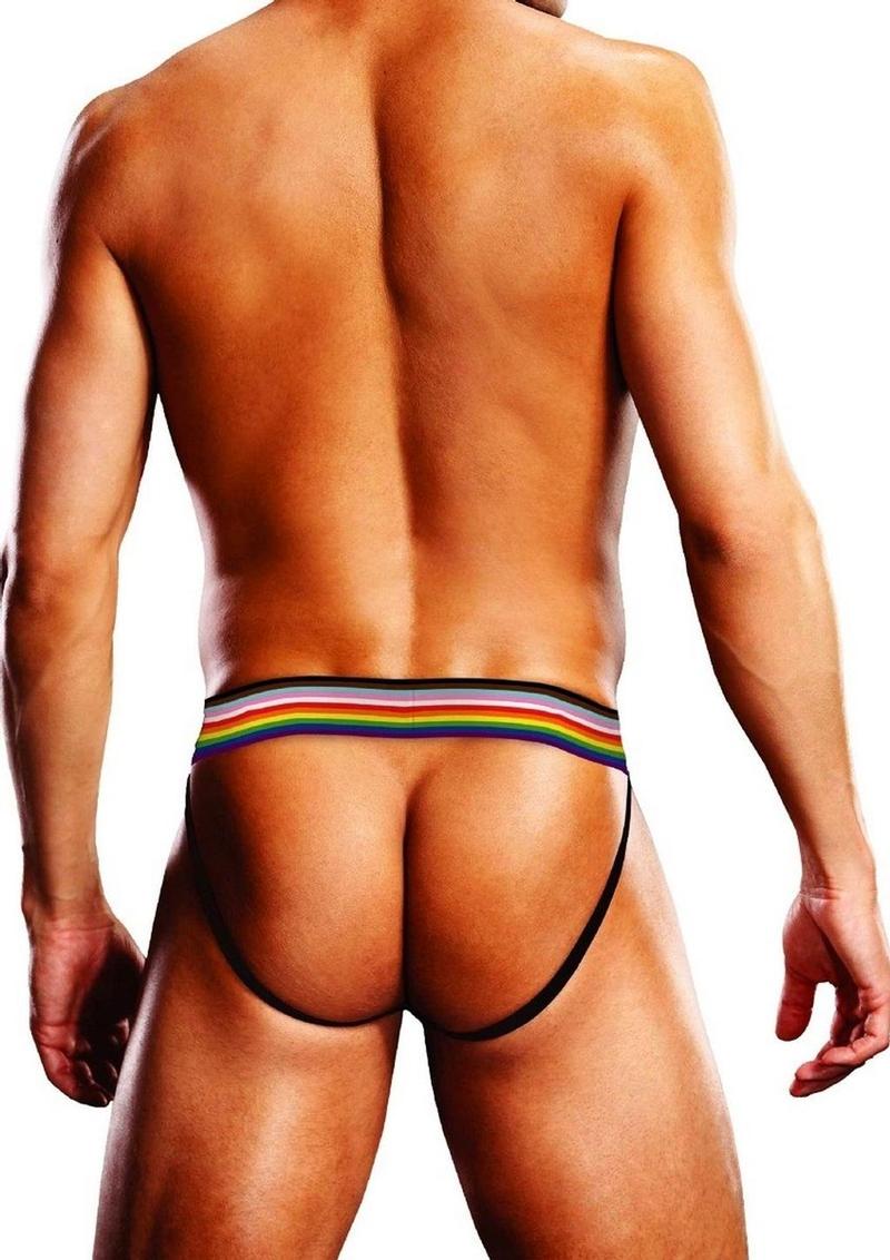 Prowler Pixel Art Gay Pride Collection Jock - Blue/Multicolor