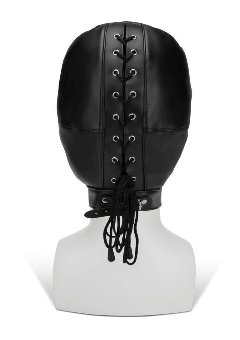 Me You Us PU Leather Bondage Hood