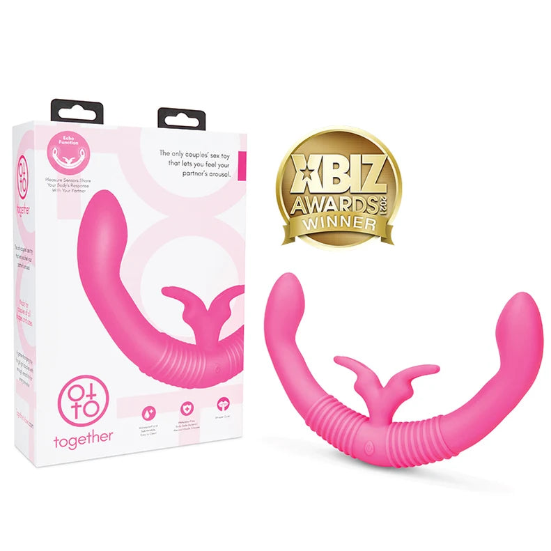 Together Rechargeable Echo Couples Vibrator