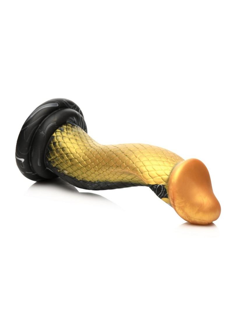 Creature Cocks Golden Mamba Silicone Dildo – Snake Fantasy Toy