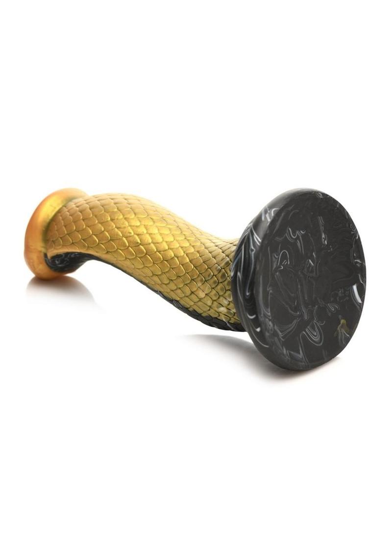 Creature Cocks Golden Mamba Silicone Dildo – Snake Fantasy Toy