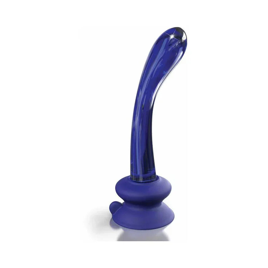 Icicles No. 89 Curved Glass G-Spot Massager With Suction Cup