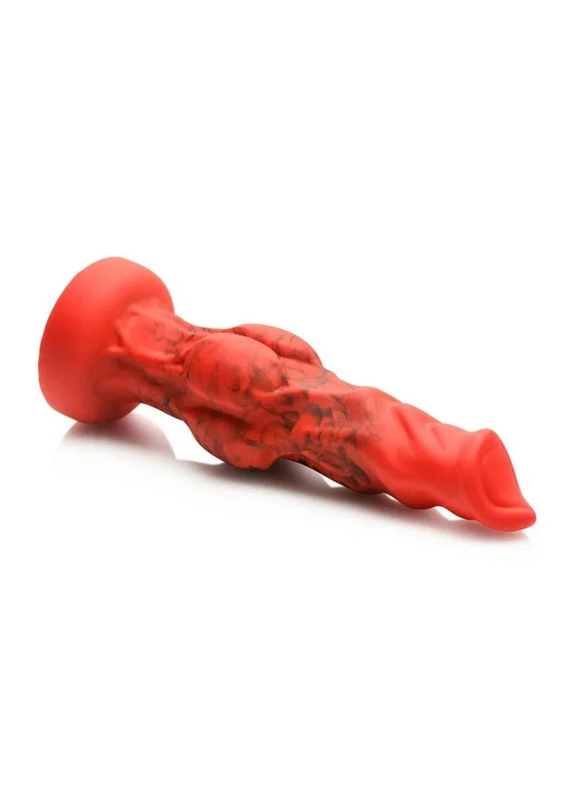 Creature Cocks Fire Hound Silicone Dildo - Small