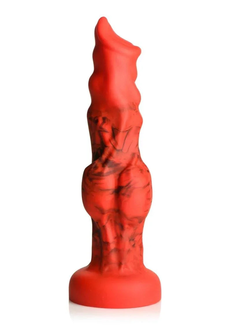 Creature Cocks Fire Hound Silicone Dildo - Small