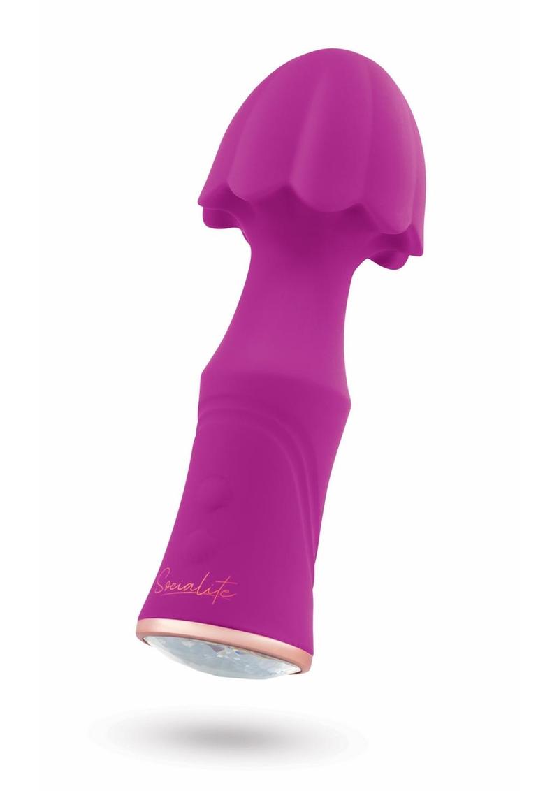 Bodywand Socialite Pacha Rechargeable Silicone Wand – 7-Mode Textured Petite Massager
