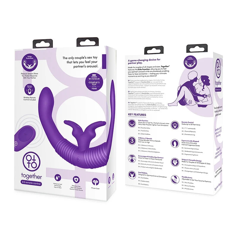 Together Echo Couples Vibrator with Remote