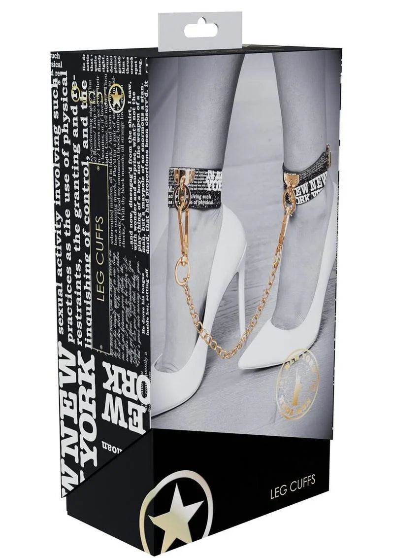 Ouch! International New York Collection Leg Cuffs