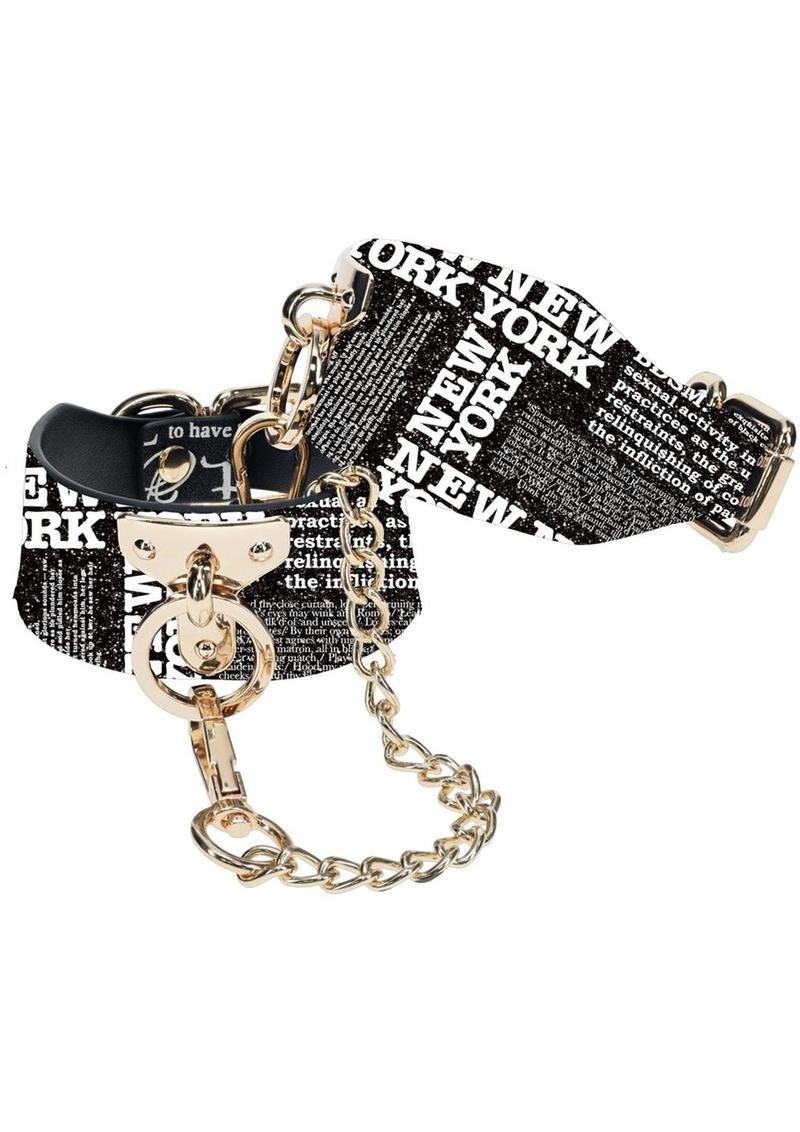 Ouch! International New York Collection Leg Cuffs