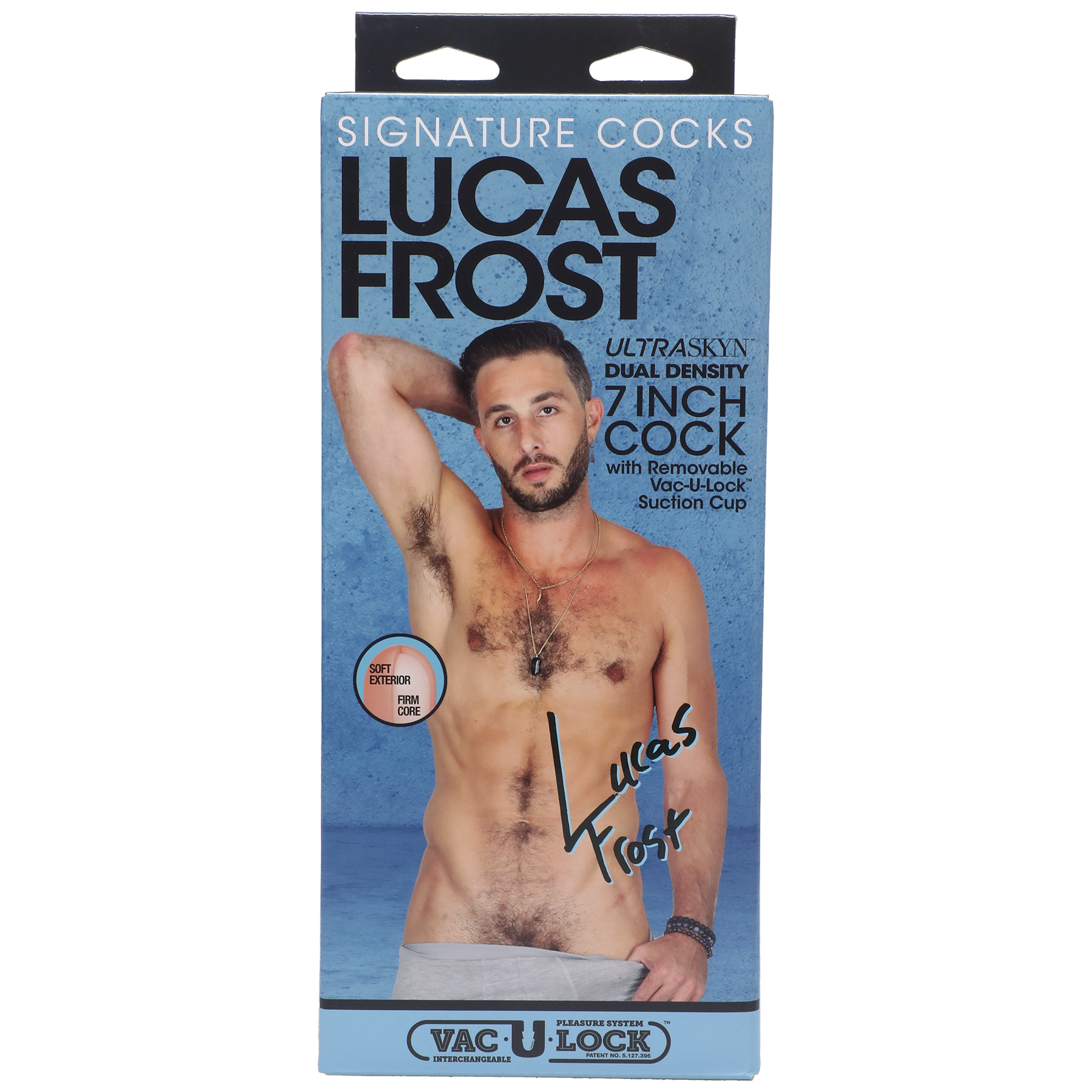 Signature Cocks Ultraskyn Lucas Frost Dildo
