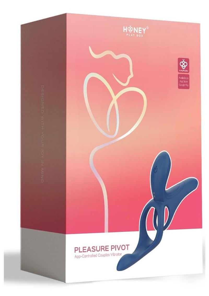 Honey Play Box Pleasure Pivot App Control Rechargeable Silicone Couples Vibrator