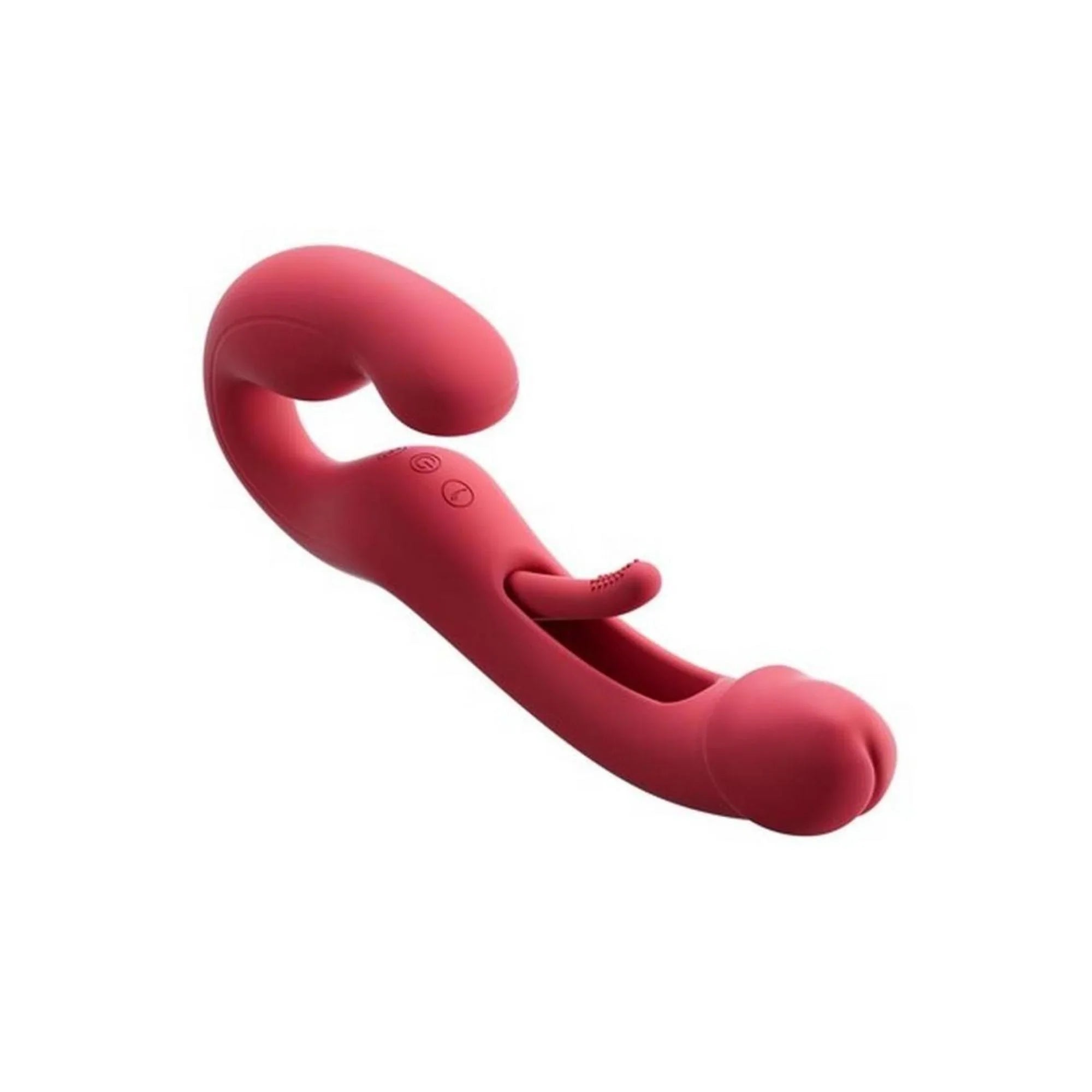 Harmony Duo App-Controlled Rechargeable Silicone Strapless Strap-on Harmony Duo App-Controlled Rechargeable Silicone Strapless Strap-on