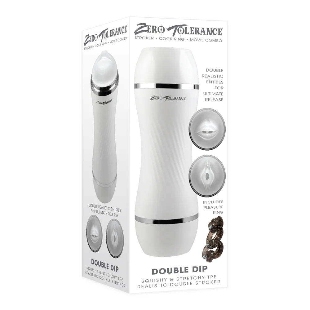 Zero Tolerance Double Dip Dual-Ended Realistic Stroker with Movie Download