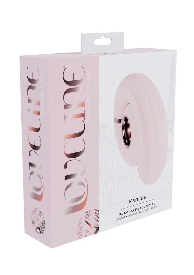 LoveLine Perles Rotating Beads Swirl Rechargeable Silicone Vibrator