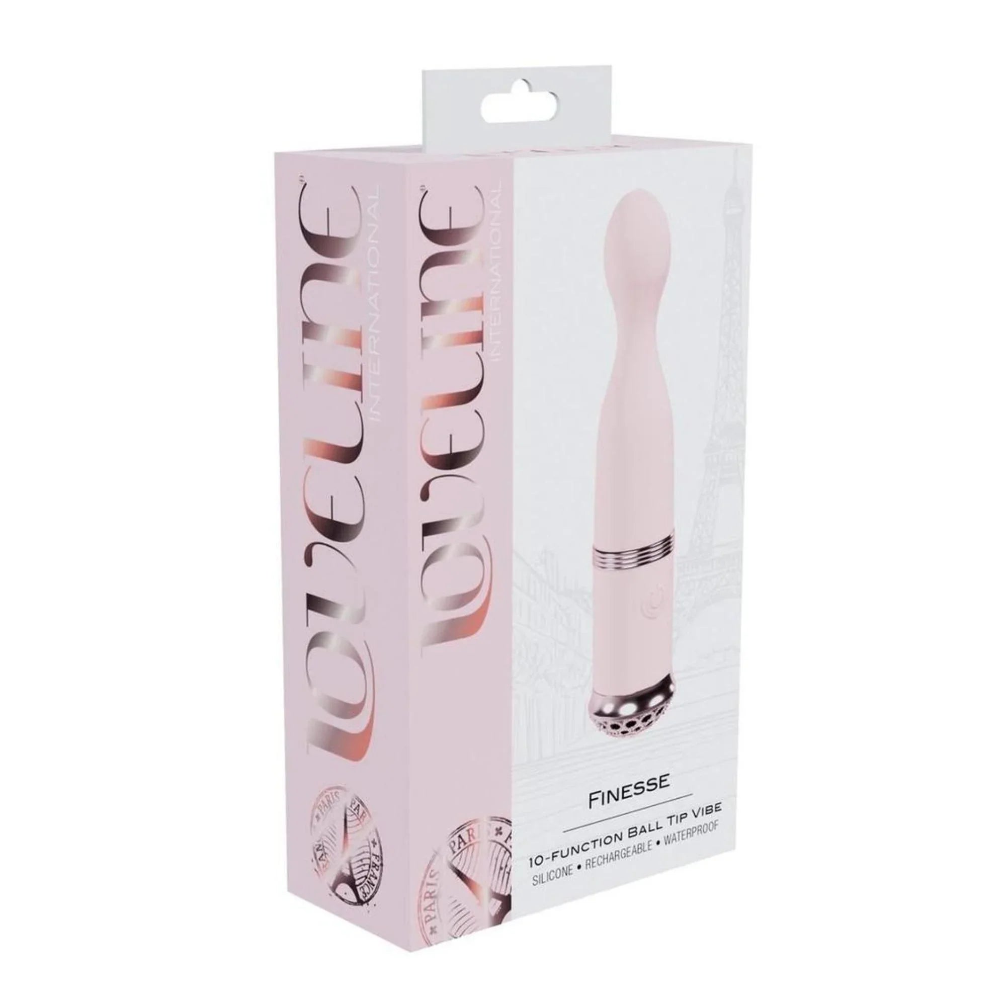 Loveline Finesse 10 Function Rechargeable Silicone Ball Tip Vibrator