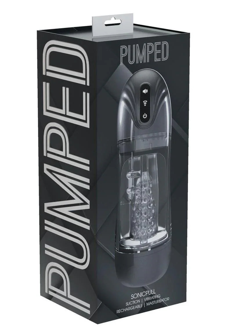 Pumped SonicPull 10 Function Multimedia Enhanced Masturbator