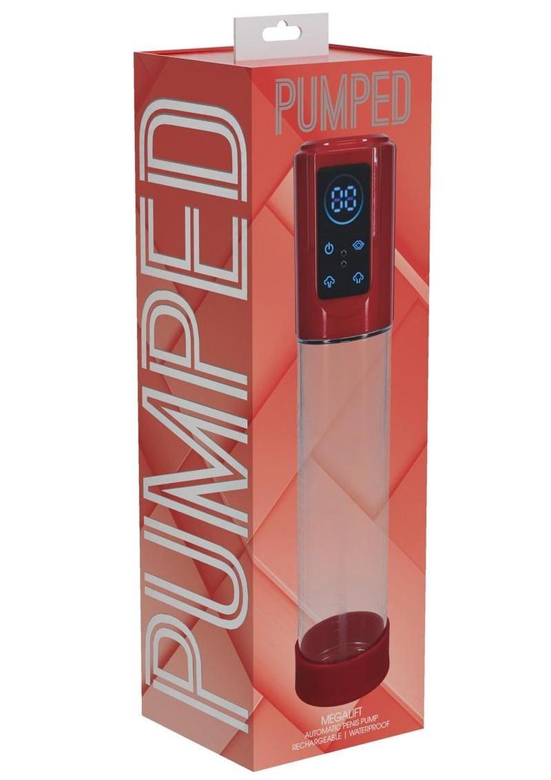 Pumped MegaLift Automatic 6 Function Rechargeable Penis Pump