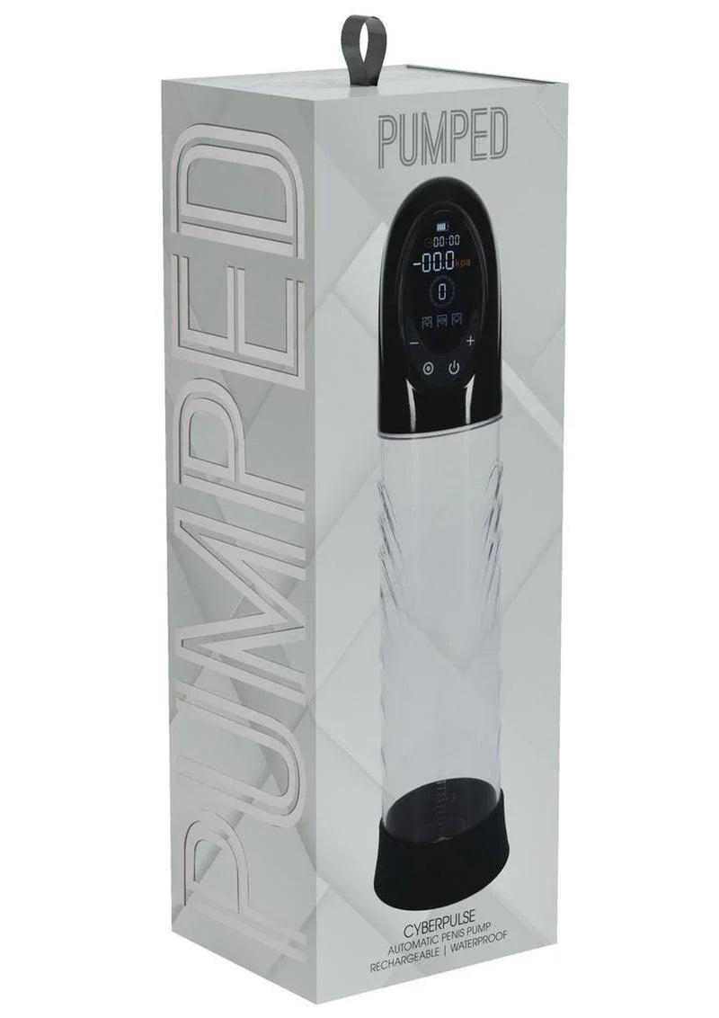 CyberPulse Automatic Waterproof Penis Pump – 13 Function