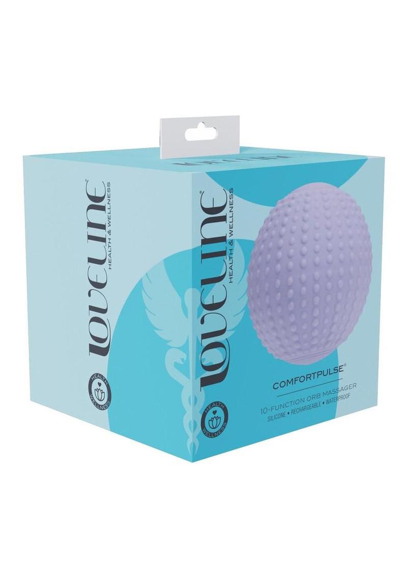 Loveline ComfortPulse 10 Function Vibrating Rechargeable Silicone Duo Massager