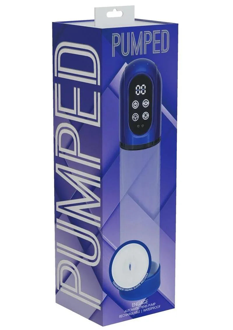 Pumped Engage  6 Function Automatic Rechargeable Penis Pump