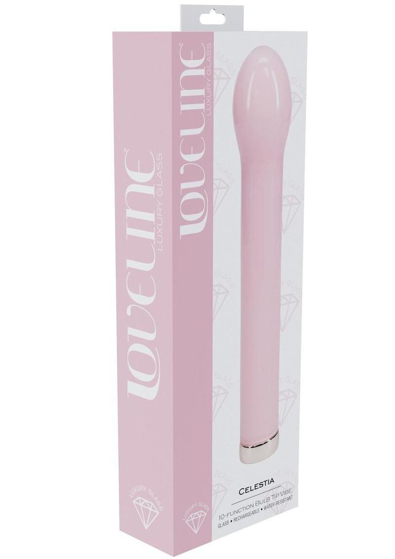 Loveline Celestia Glass Vibrator – Rechargeable Bulb Tip Massager