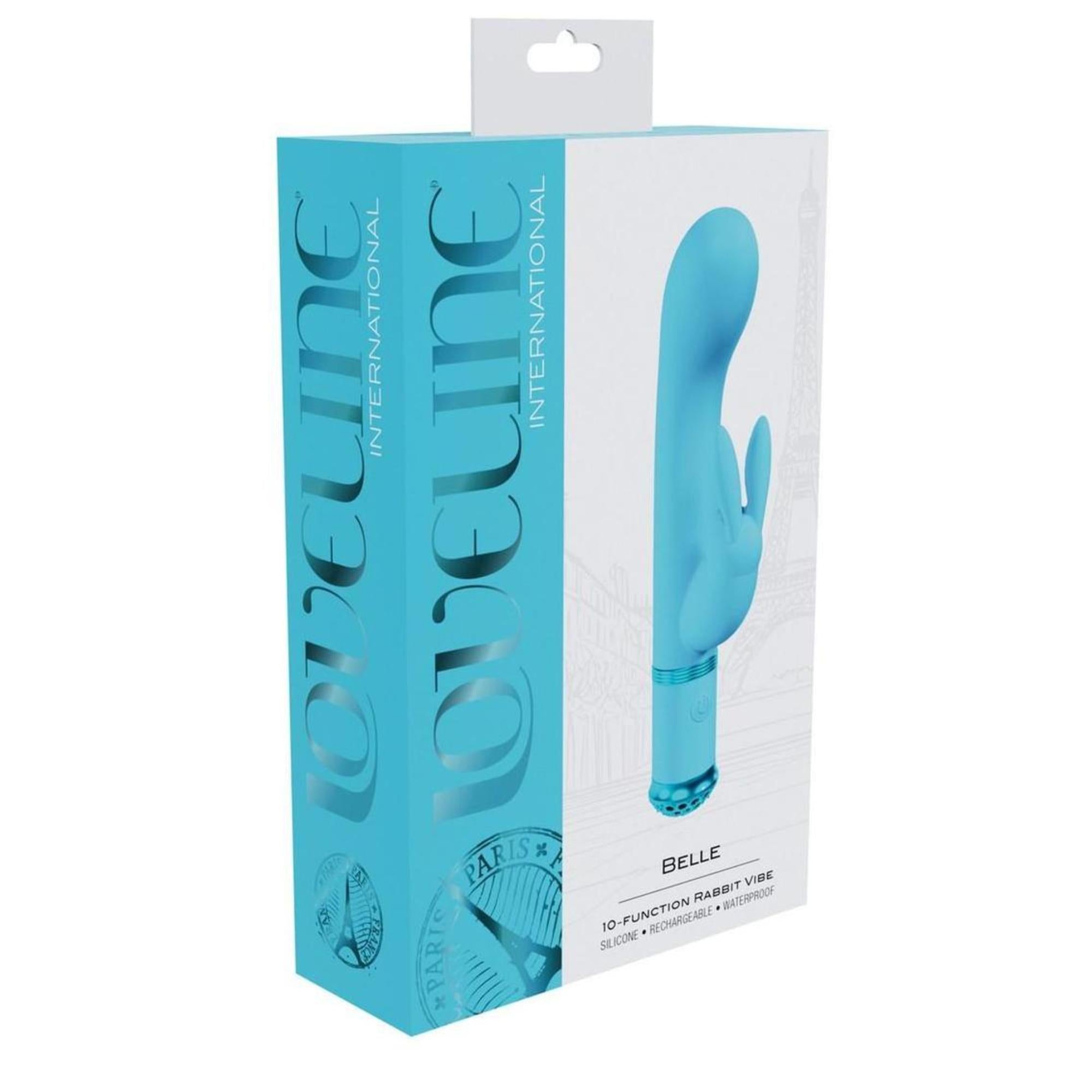 Loveline Belle 10 Function Rechargeable Silicone Rabbit Vibrator