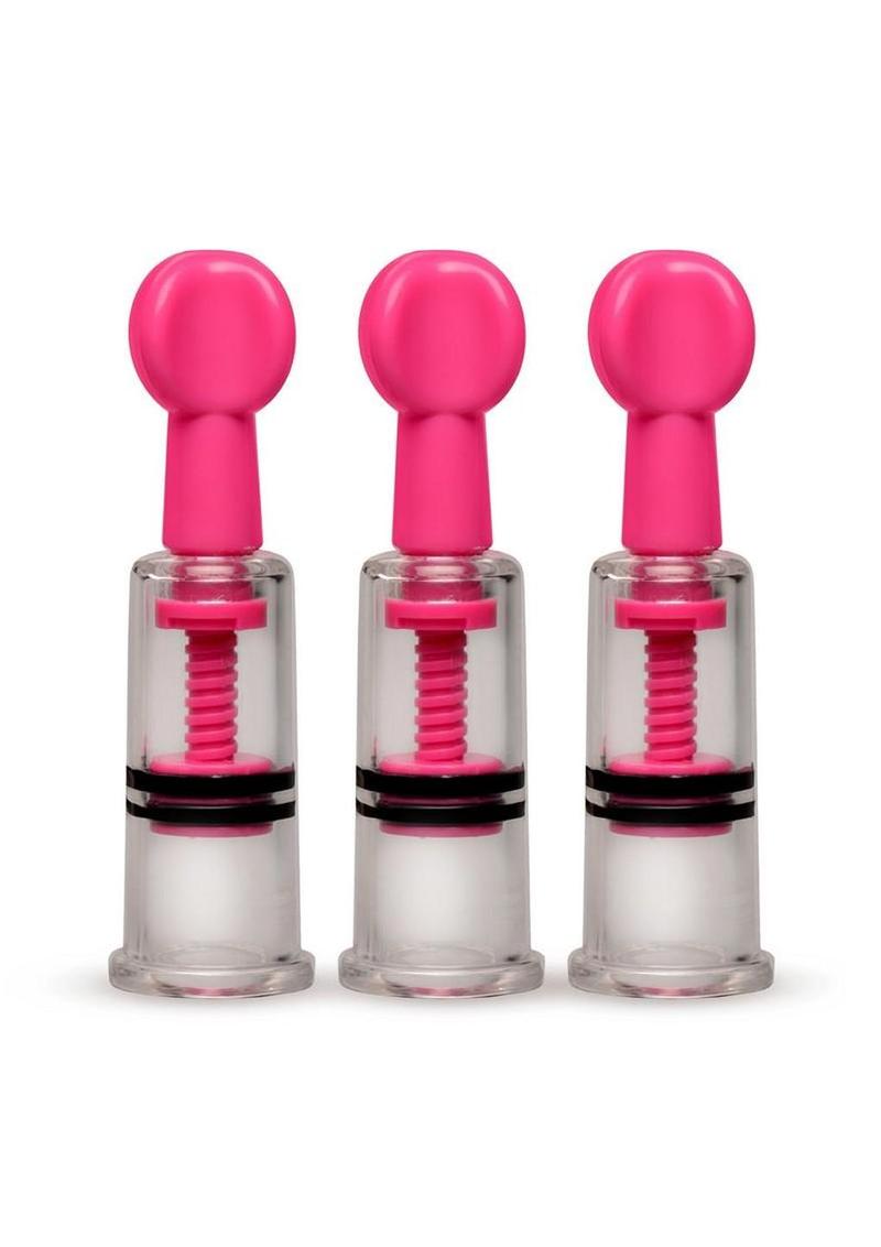 Size Matters MAXtwist Clit & Nipple Triple Sucker Set
