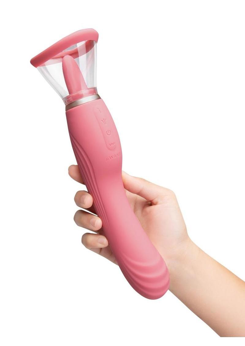 Le Wand Lick Silicone Rechargeable Vibrating Tongue Le Wand Lick Silicone Rechargeable Vibrating Tongue