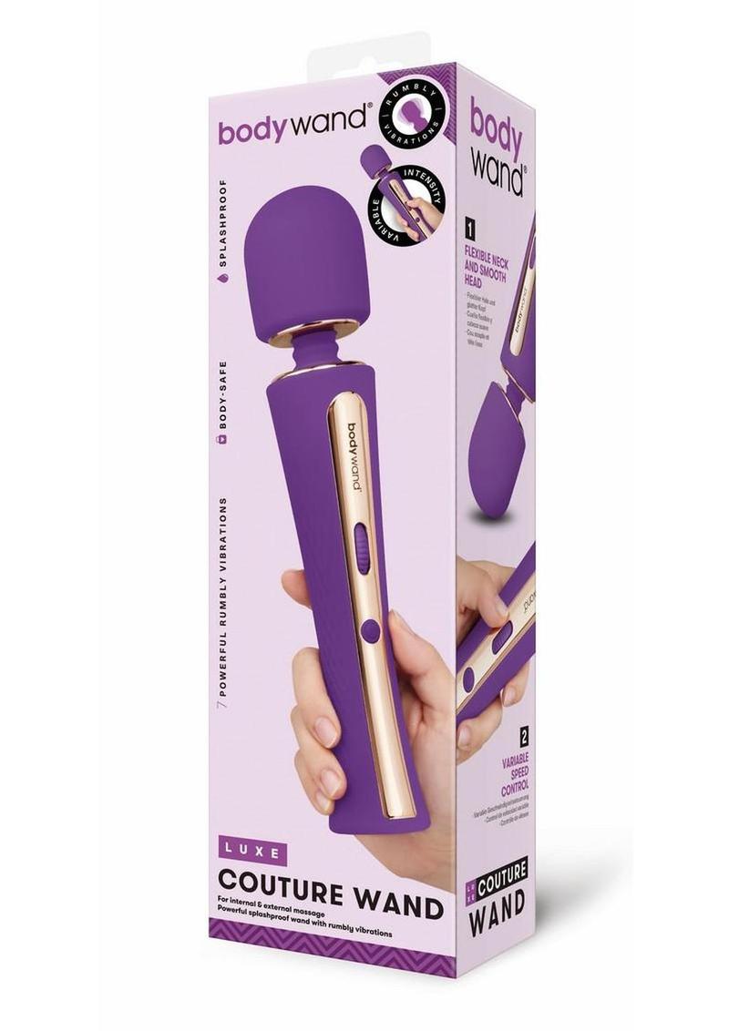 Bodywand Luxe Couture Silicone Rechargeable Wand Massager
