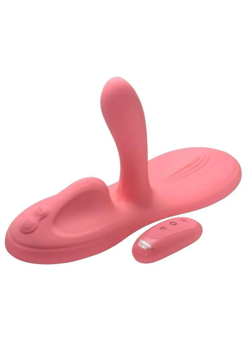 Bedroom Bliss Lover's Grinder Rechargeable Silicone Grinder with Remote Control