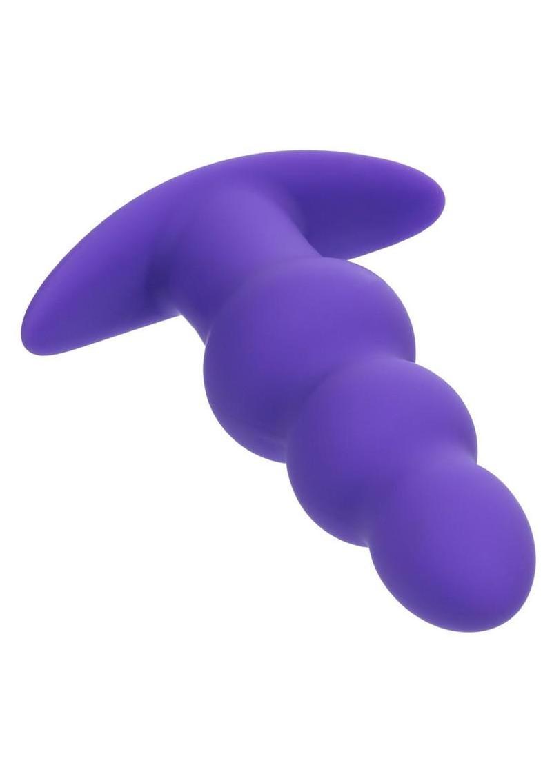 Basic Essentials Rechargeable Silicone Beaded Probe – Waterproof Vibrating Beads