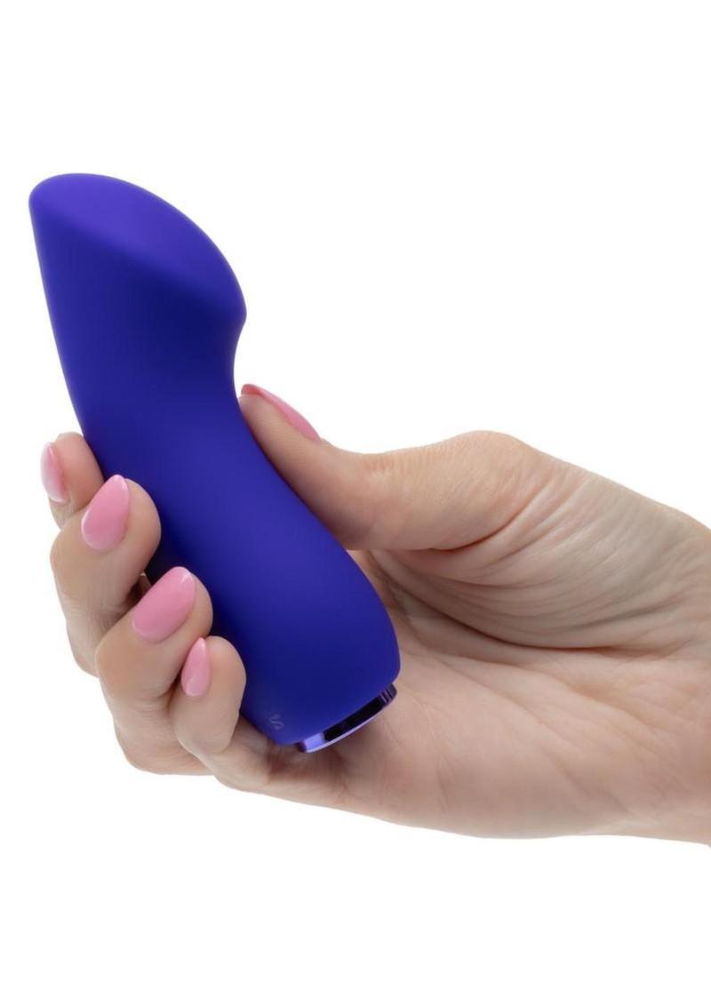 Raven G Pleaser Mini Vibrator – Rechargeable Silicone Curved Stimulator
