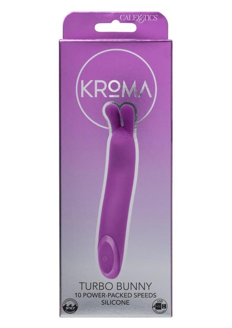 Kroma Turbo Rechargeable Silicone Bunny Vibrator