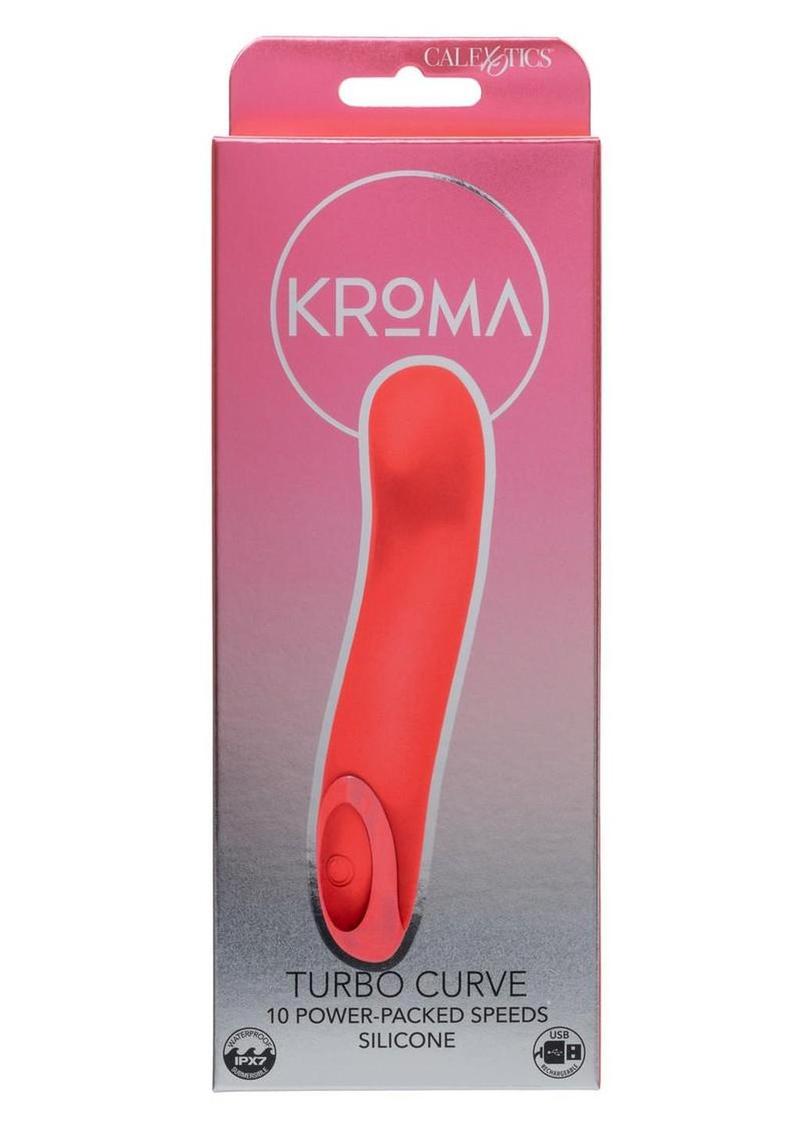 Kroma Turbo Curve Rechargeable Silicone Vibrator