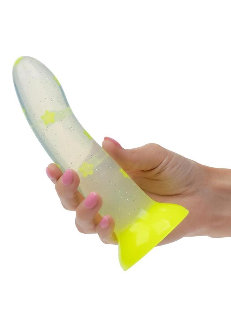 Glow Stick Star Glow-in-the-Dark Silicone Dildo – Suction Cup Design