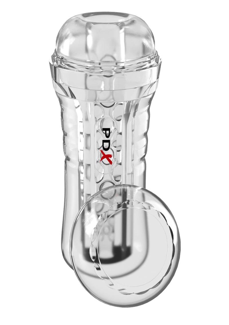 PDX Elite ViewTube See-Thru EZ-Grip Stroker