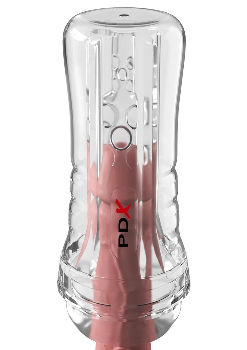 PDX Elite ViewTube See-Thru EZ-Grip Stroker