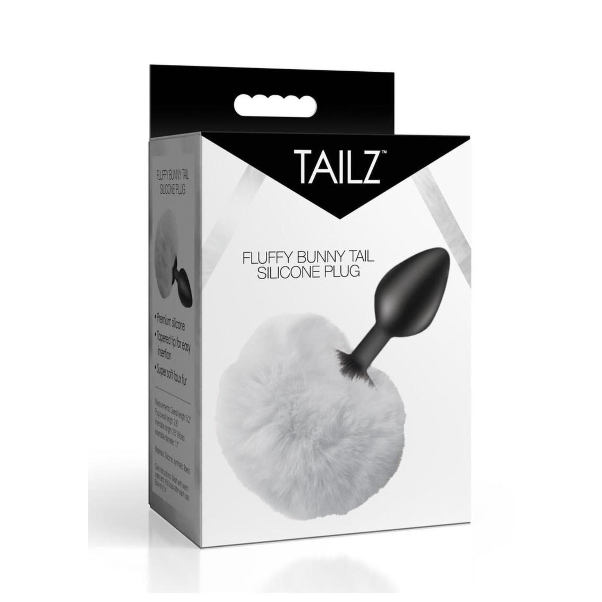Tailz Fluffy Bunny Tail Silicone Plug – Cute & Playful Anal Plug