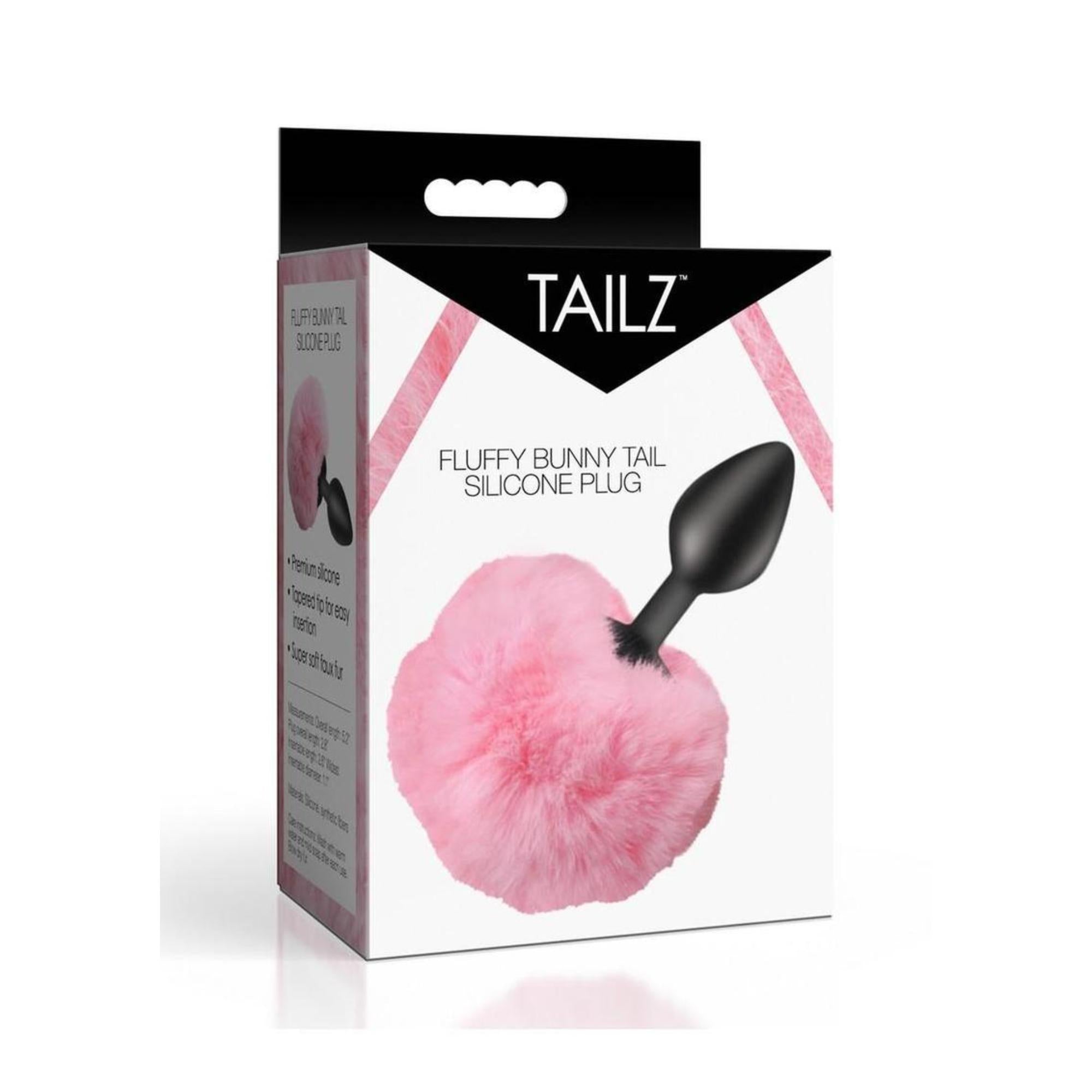 Tailz Fluffy Bunny Tail Silicone Plug – Cute & Playful Anal Plug