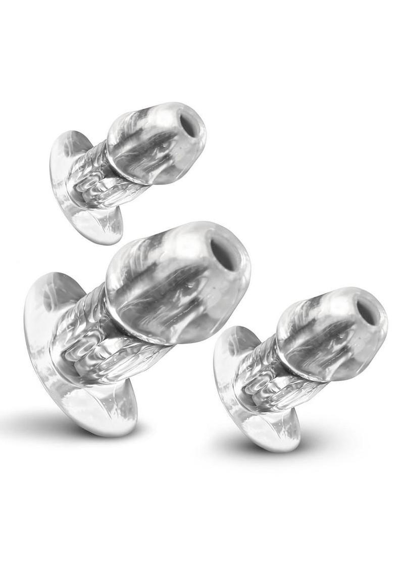 Master Series Dicked Hollow Anal Plug Set (3 Piece)