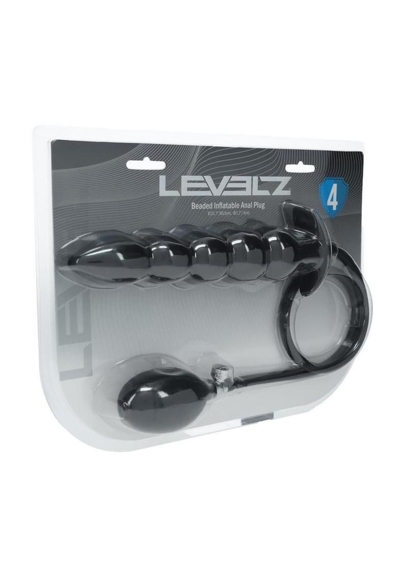 Levelz Beaded Inflatable Anal Plug
