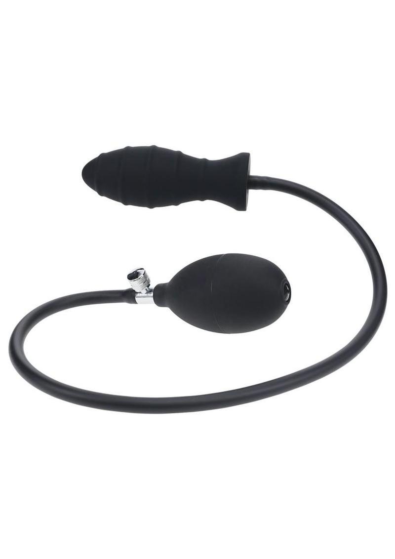 Levelz Ribbed Inflatable Anal Plug