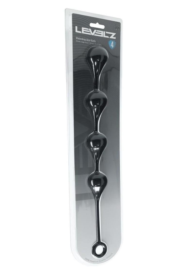 Levelz Large Waterdrop Anal Balls 40mm