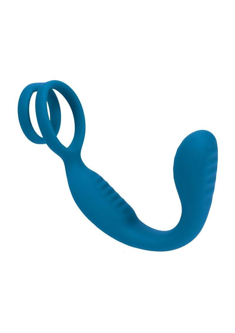Levelz Vibrating Silicone Rechargeable Prostate Stimulator with Cock & Ball Ring