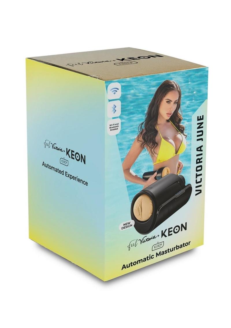 Kiiroo Keon WiFi & Feel Victoria Combo Set – Interactive Automatic Masturbator