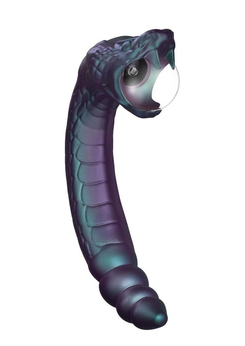 Temptasia Rattle Snake Rechargeable Silicone Vibrator with Dual Motors