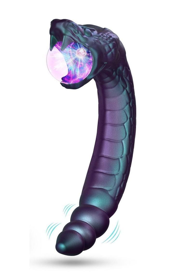 Temptasia Rattle Snake Rechargeable Silicone Vibrator with Dual Motors