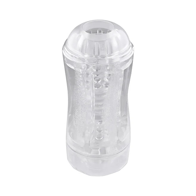 Gender X Double Fantasy Dual End Stroker with Vibrating Ring